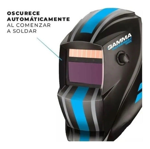 Gamma Automatic Welding Helmet Photosensitive Mask 4
