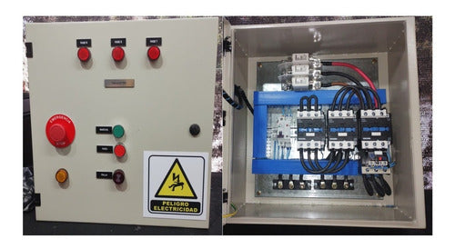 FAO Electric Starter Panel for Plastic Mills 75 Hp 2