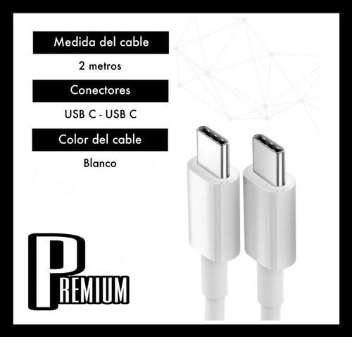 USB-C to USB-C Cable 2M MagSafe Compatible for Apple Devices 5