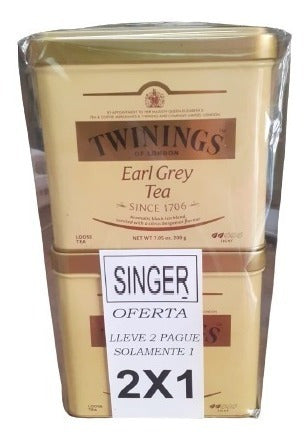 Twinings Earl Grey 2x100g 0