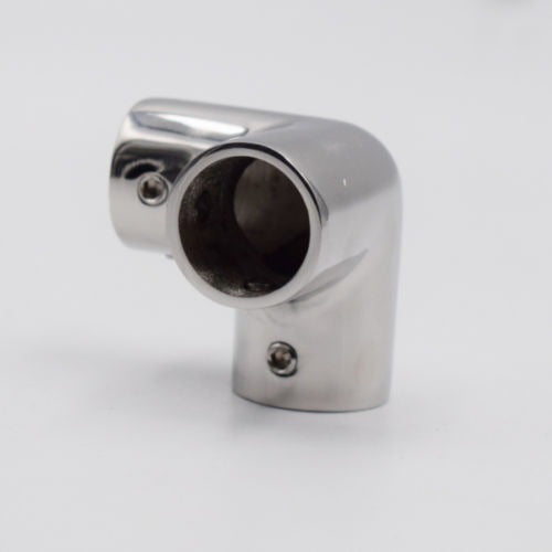 Stainless Steel Riel 3 Vías - Corner Fitting for 7/8" Tube 4