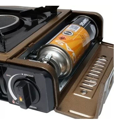 NTK Alpha T Portable Ceramic Stove with Hard Case 3