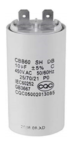 Capacitor 10 Uf Secarropas - Lavarropas James Panavox Otros 0