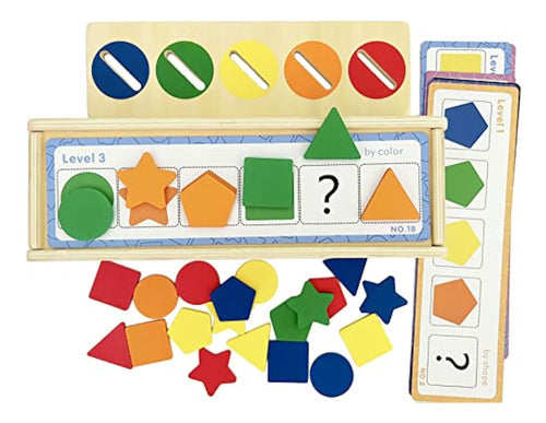 Dailyfunn Montessori Toys - Caja De Aprendizaje 5