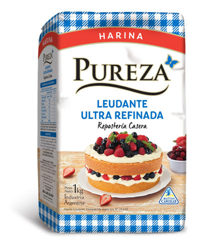 Pureza Pack X 18 Unid. Harina Leudante 1 Kg 1