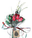 The Original Wooden Rose Christmas Flower Bouquet Closed Bud (2 Dozen) 4