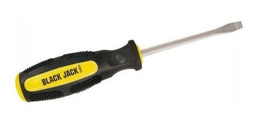 Walrus Flat Head Screwdriver Black Jack 8 X 150 Mm Chrome Vanadium 0