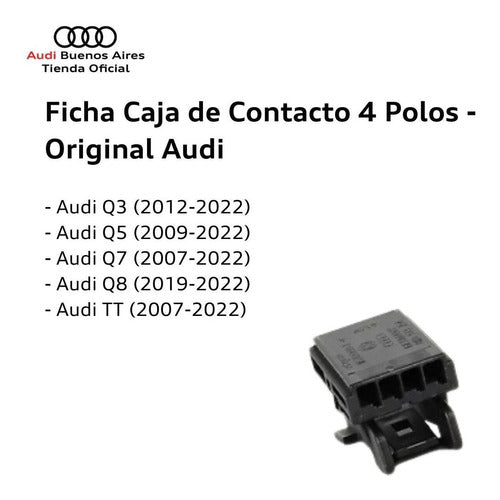 Ficha De Caja De Contacto Audi A1 2011 Al 2018 2