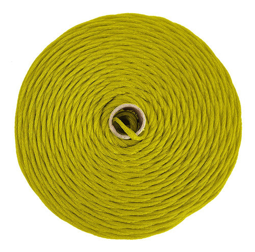 Bobina Corda Fio 4mm Trançada Polietileno - Amarelo 2