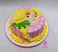 Torta Rapunzel Tematica - Princesas Disney - 20 Personas 0