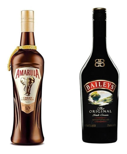 Baileys Irish Cream 750ml + Amarula 750ml Zetta Bebidas 0