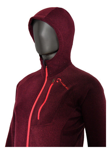 Makalu Campera Micro Rustic Capa Intermedia Polar Mujer 6