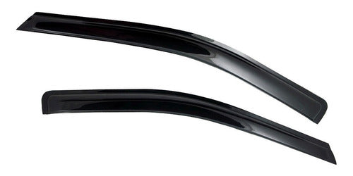 Oriyinall Rear Window Deflectors for Peugeot 206 207 5 Doors 0