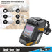 Lüsqtoff Iron-140 Inverter Welder 120A + Sensitive Mask + Magnetic Square 5