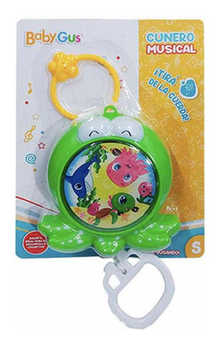 Baby Gus Musical Octopus Crib Toy in Blister Pack 0