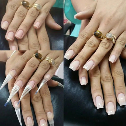 Stock Complete Gel-Acrylic Nail Kit with Mercedes 2000 Rpm Motor 2