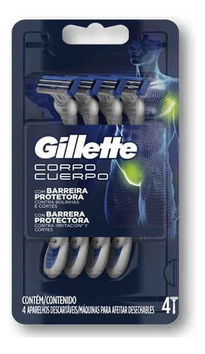 Prestobarba Gillette  X4 Unidades 0