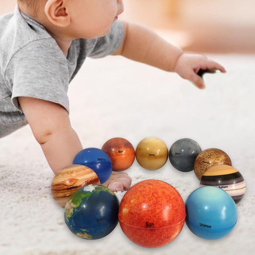 Planetas Do Sistema Solar Planet Balls Brinquedos Para 5