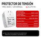 Protector De Alta Y Baja Tensión 1600w Alumine X3 Unidades 2