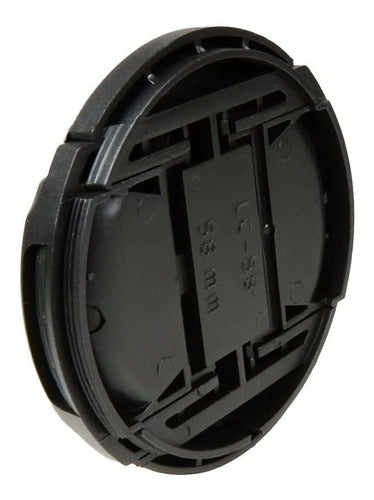 CamDesign 52mm Snap-On Front Lens Cap Black 3