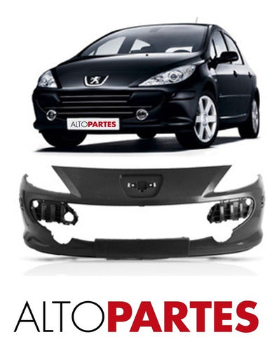 Percar Front Bumper for Peugeot 307 2006-2012 1