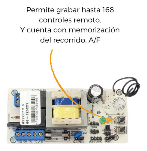 PPA Central Plate POP Motor Automatic Gate Analog 4