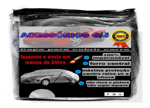 Capa D Cobrir Carro G/j 100%impermeável Para Puma Gts 0