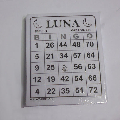 500 Bingo Cards Colored Paper 2