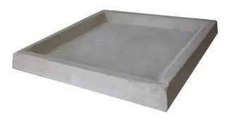 Square Plate 15x15cm. Fibre Cement 1