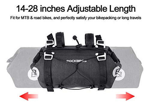 Rockbros Bikepacking Bike Handlebar Waterproof Bag Large 2