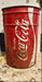 Recipiente Enorme 45cm Chapa Lata Coca Cola Tacho  Italiano 3