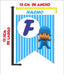 Banderín Pocoyo Cartel Con Feliz Cumple Y Nombre 1