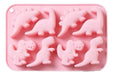 China Dinosaur Silicone Mold - 8 Cavities 0