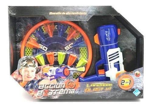 Blast Hit Dart Gun with Target for Extreme Action 662 0
