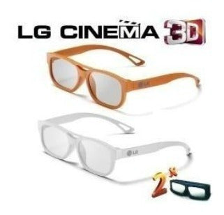 LG 3D Passive Glasses AG-F200 Kit of 2 Units 100% Original 1