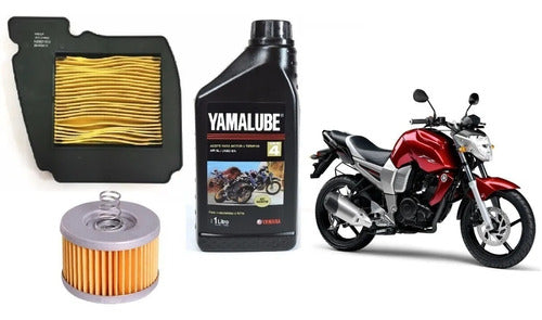 Yamalube Service Kit for Yamaha FZ 16 with Coyote Filters 0