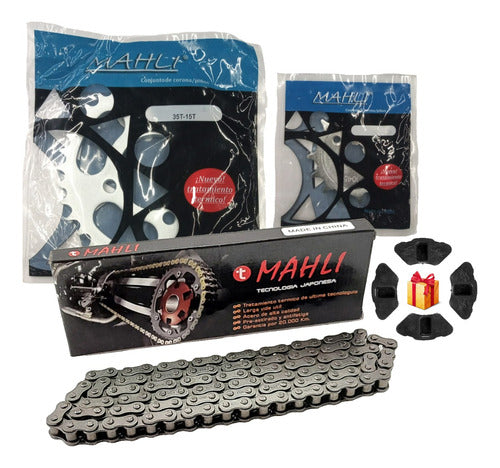 Mahli Kit Transmision Mondial Max 110 + Gomas Maza De Regalo 0