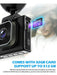 Ondashcam 4K Dashboard Camera with 3.5" LCD Screen 5