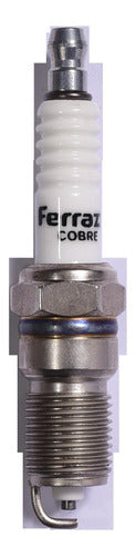 Set of 2 Ferrazzi Superior ER5CC Copper Spark Plugs for Ford Falcon 3.6 61/91 0