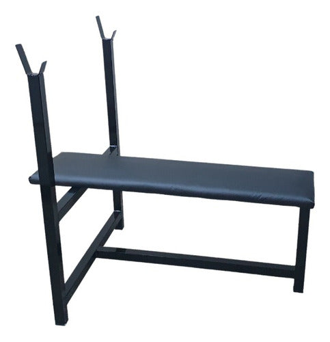 Cattani Fitness Flat Bench Press with Rack 0