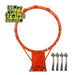 Expert Aro Basket Basquet Medida Nro 5 + Red + Bulones El Rey 3