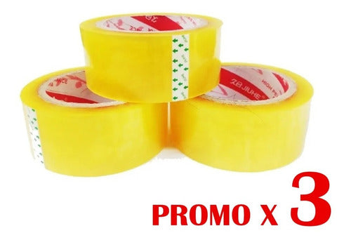 Kaosimport Transparent Packing Tape 100 Meters 0