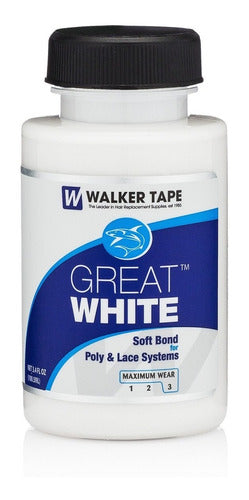 Walker Great White 101 ml Hairpiece Adhesive 0