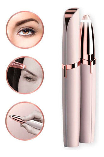 Mnl Portable Wireless Battery Operated Eyebrow Hair Remover 1