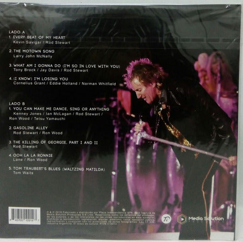 Rod Stewart Live at Hyde Park Vinyl LP - Vinilo Rod Stewart Llive At Hyde Park 1 Lp