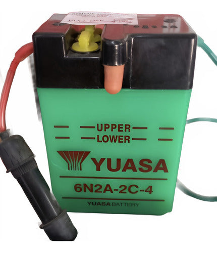 Yuasa 6N2A-2C4 Battery for Dax 0