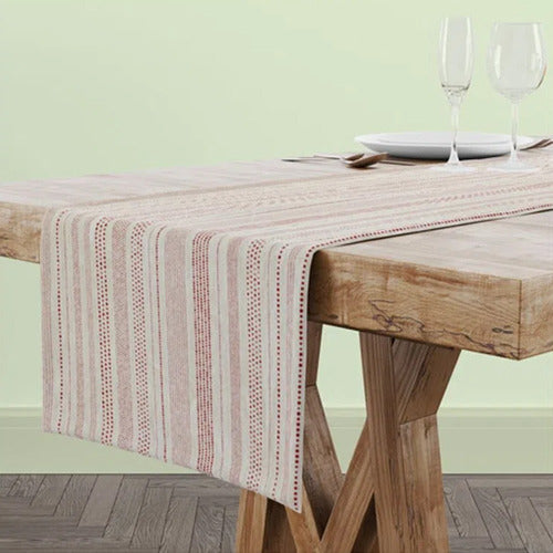 Tusor Premium Table Runner 150x50 Cm - Ramos Mejia Design 1