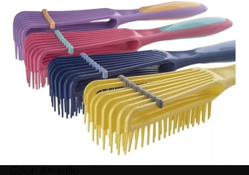 Dompel Curly Hair Brush Caracol x 6 Units 1