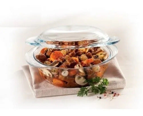 Marinex Medium Round Casserole with Lid 2L Terrina 2