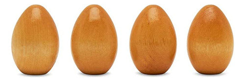 Woodpeckers - Huevos De Madera Barnizados De 1.4&nbsp;in, M. 0